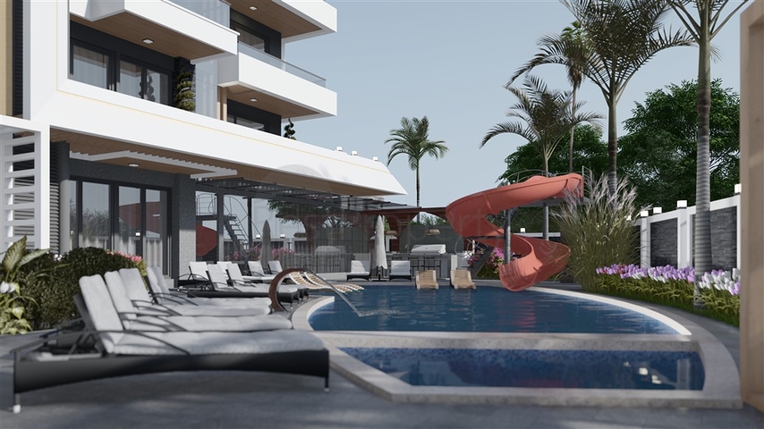 مجمع على الطراز الحديث في منطقة أوبا المرموقة 