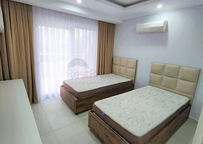 شقة انيقة ضمن مجمع فاخر -تصميم 1+1 مفروشة -في اوبا / الانيا 