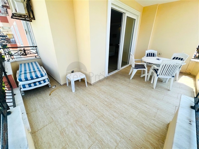 شقة 3+1 مع إطلالة لا تشوبها شائبة على البحر الأبيض المتوسط