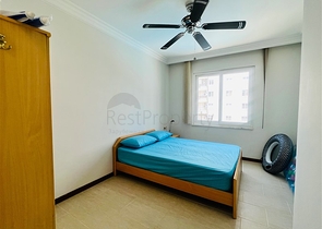 شقة 3+1 مع إطلالة لا تشوبها شائبة على البحر الأبيض المتوسط