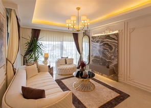 شقة 1+1 في منطقة محمودلار ، على بعد 50 متر من البحر