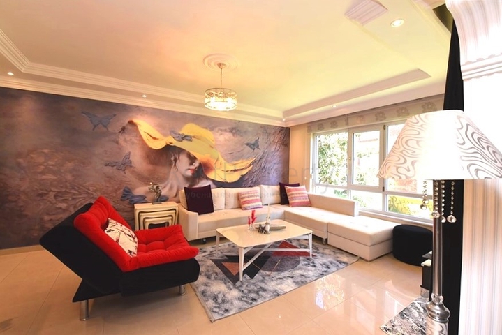 شقة 2 + 1 في منطقة أوبا 