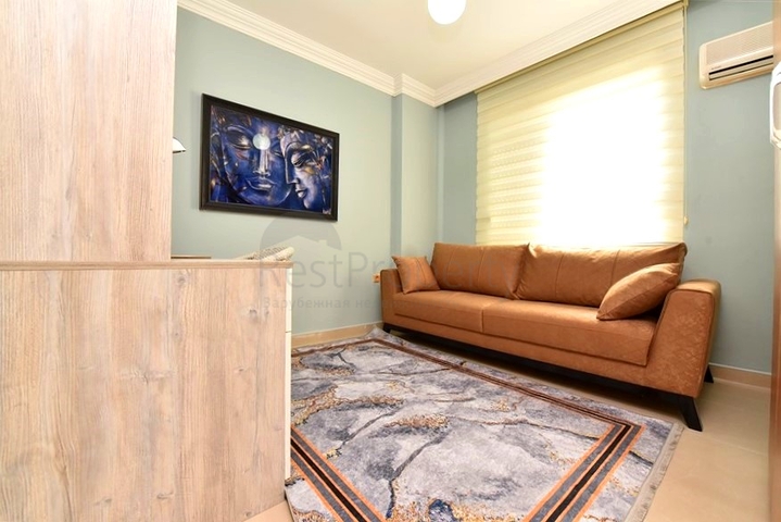 شقة 2 + 1 في منطقة أوبا 