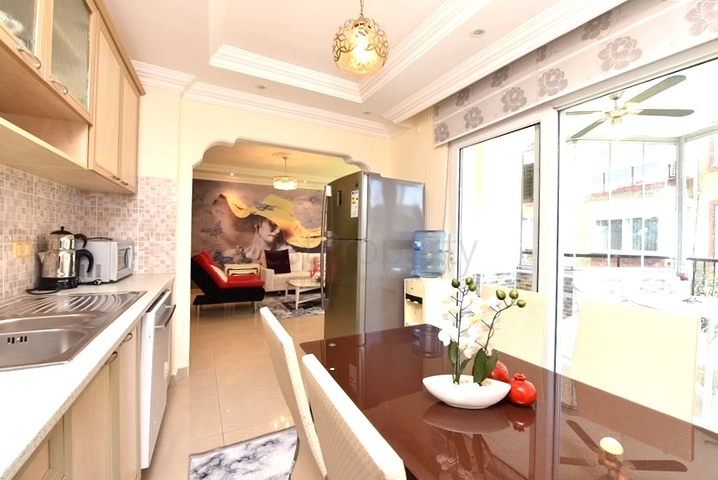 شقة 2 + 1 في منطقة أوبا 