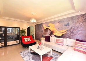 شقة 2 + 1 في منطقة أوبا 