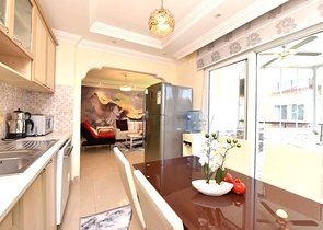 شقة 2 + 1 في منطقة أوبا 