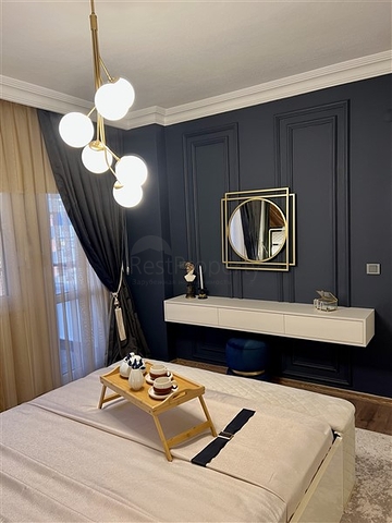 شقة 2+1 في وسط ألانيا مع إطلالة بانورامية على البحر