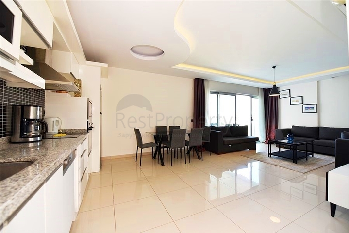 شقة 2+1 مطلة على البحر في منطقة كستل