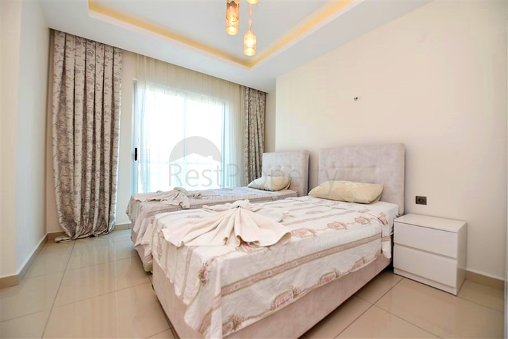 شقة 2+1 مطلة على البحر في منطقة كستل