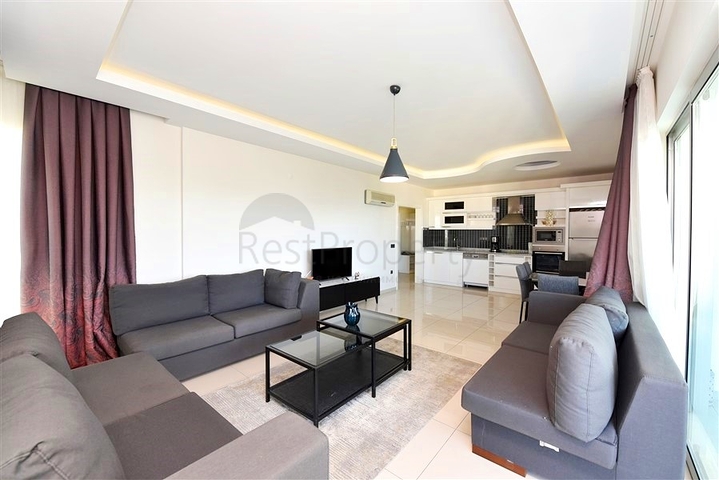 شقة 2+1 مطلة على البحر في منطقة كستل