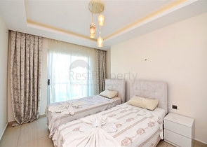 شقة 2+1 مطلة على البحر في منطقة كستل