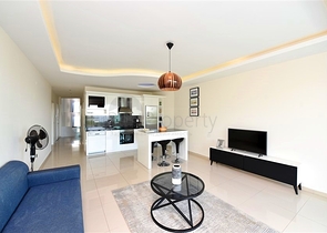 شقة فسيحة بغرفة نوم واحدة على بعد 50 مترا من البحر