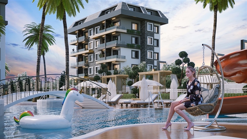 شقة في مجمع جديد في حي أفسالار