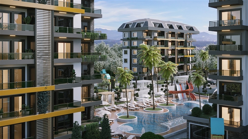 شقة في مجمع جديد في حي أفسالار