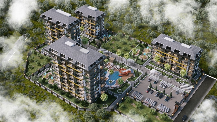 شقة في مجمع جديد في حي أفسالار