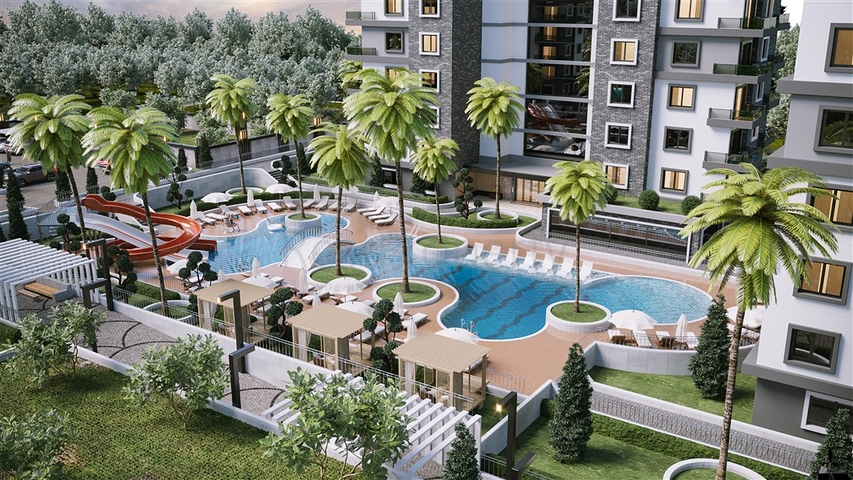 شقة في مجمع جديد في حي أفسالار