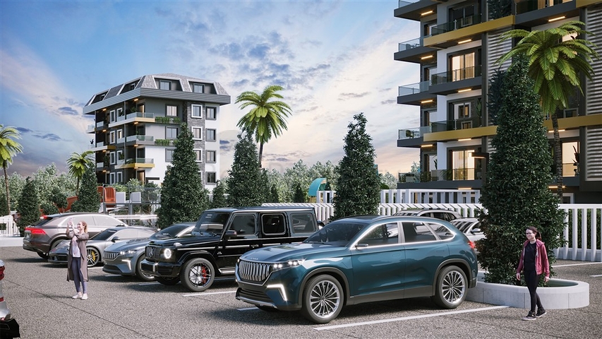 شقة في مجمع جديد في حي أفسالار