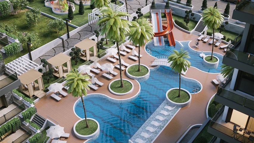 شقة في مجمع جديد في حي أفسالار