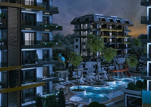 شقة في مجمع جديد في حي أفسالار