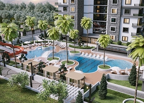 شقة في مجمع جديد في حي أفسالار