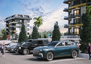 شقة في مجمع جديد في حي أفسالار