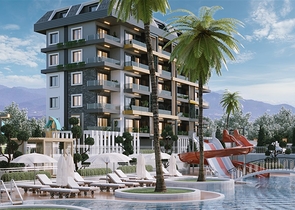 شقة في مجمع جديد في حي أفسالار