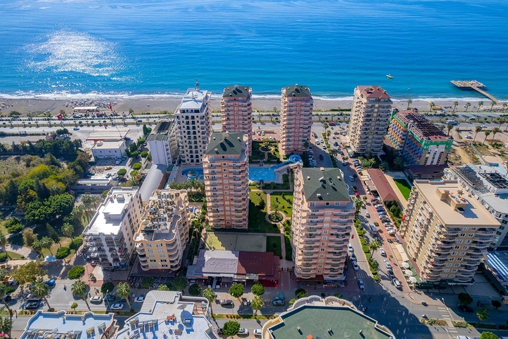 شقة 2 + 1 مع إطلالة بانورامية على البحر