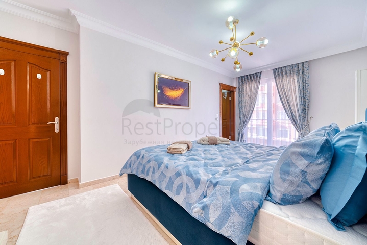 شقة 2 + 1 مع إطلالة بانورامية على البحر