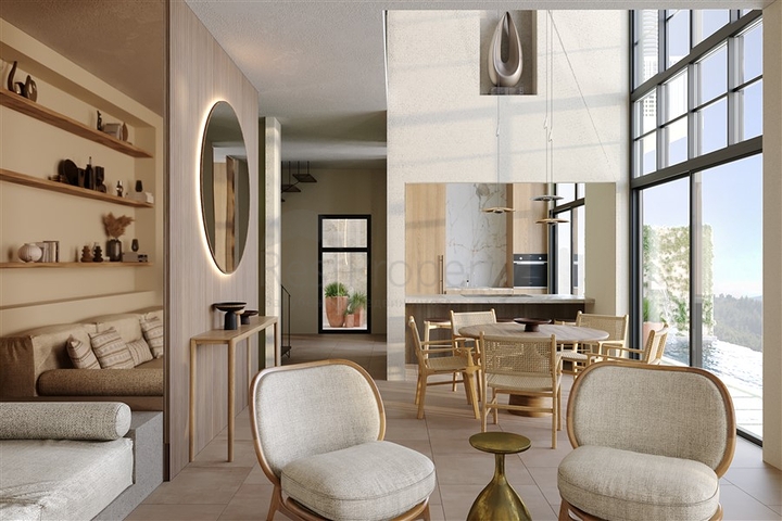 مشروع من فئة متميزة مع إطلالات بانورامية على البحر وشبه جزيرة ألانيا