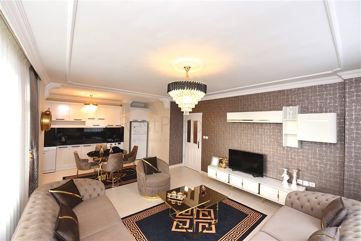 شقة مفروشة 2 + 1 في منطقة أوبا