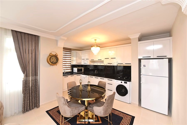 شقة مفروشة 2 + 1 في منطقة أوبا