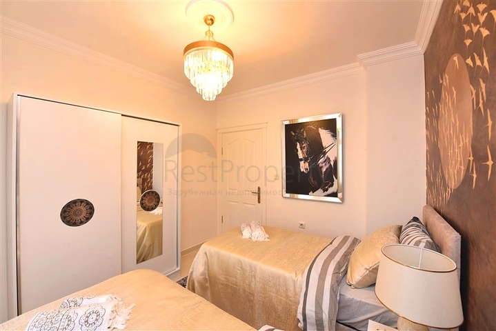 شقة مفروشة 2 + 1 في منطقة أوبا