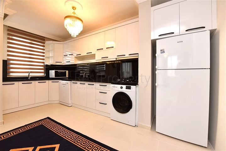 شقة مفروشة 2 + 1 في منطقة أوبا