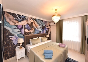 شقة مفروشة 2 + 1 في منطقة أوبا