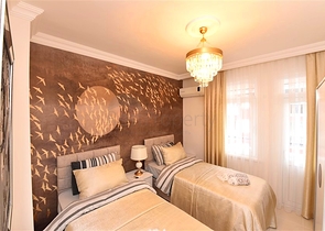 شقة مفروشة 2 + 1 في منطقة أوبا