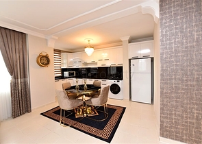 شقة مفروشة 2 + 1 في منطقة أوبا