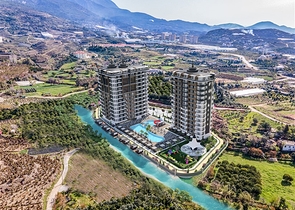 شقة بغرفة نوم واحدة في مجمع جديد