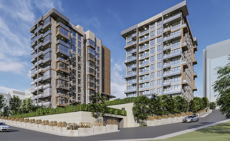 مشروع مفهوم الأسرة مع إطلالة فريدة على الغابة