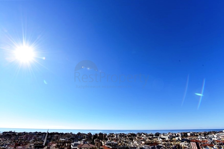 2 + 1 شقة للبيع في وسط ألانيا