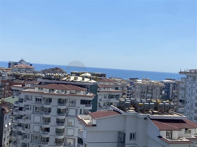 بنتهاوس مع إطلالة بانورامية على البحر في منطقة توسمور