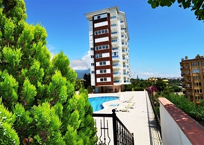 بنتهاوس مع إطلالة بانورامية على البحر في منطقة توسمور