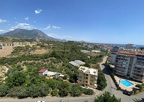 بنتهاوس مع إطلالة بانورامية على البحر في منطقة توسمور