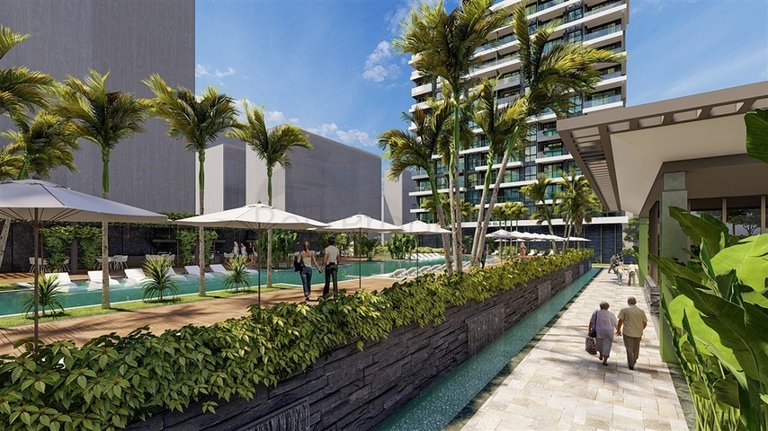 1 + 1 شقة على الساحل الأول في مجمع مع جميع البنية التحتية 1 + 1 شقة على الساحل الأول في مجمع مع جميع البنية التحتية