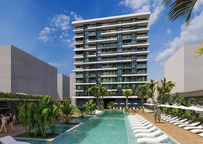 1 + 1 شقة على الساحل الأول في مجمع مع جميع البنية التحتية 1 + 1 شقة على الساحل الأول في مجمع مع جميع البنية التحتية