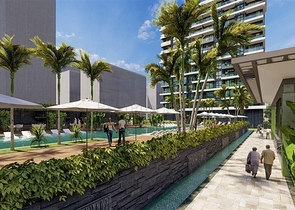 1 + 1 شقة على الساحل الأول في مجمع مع جميع البنية التحتية 1 + 1 شقة على الساحل الأول في مجمع مع جميع البنية التحتية