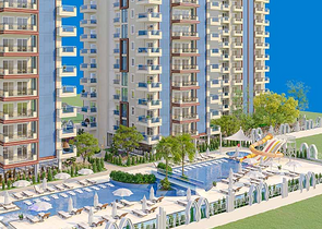 شقة في مبنى جديد في منطقة محمودلار. شقة في مبنى جديد في منطقة محمودلار.