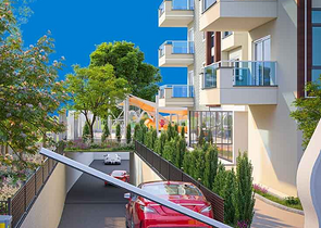 شقة في مبنى جديد في منطقة محمودلار. شقة في مبنى جديد في منطقة محمودلار.