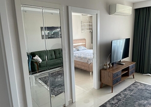 شقة 1+1 جاهزة للعيش مع إطلالات خلابة على البحر شقة 1+1 جاهزة للعيش مع إطلالات خلابة على البحر