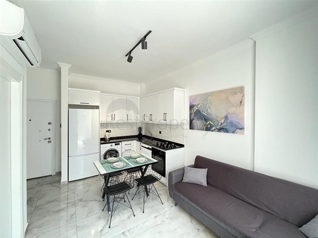 شقة جديدة 1+1 محاطة بغابة صنوبر في مجمع ببنية تحتية غنية