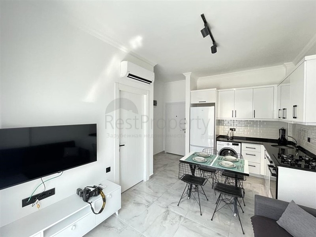 شقة جديدة 1+1 محاطة بغابة صنوبر في مجمع ببنية تحتية غنية